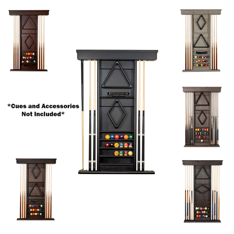 Presidential Billiards Ambassador Cue Wall Rack