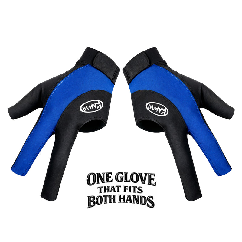 Kamui Blue Symmetry Billiard Glove - Universal Hand