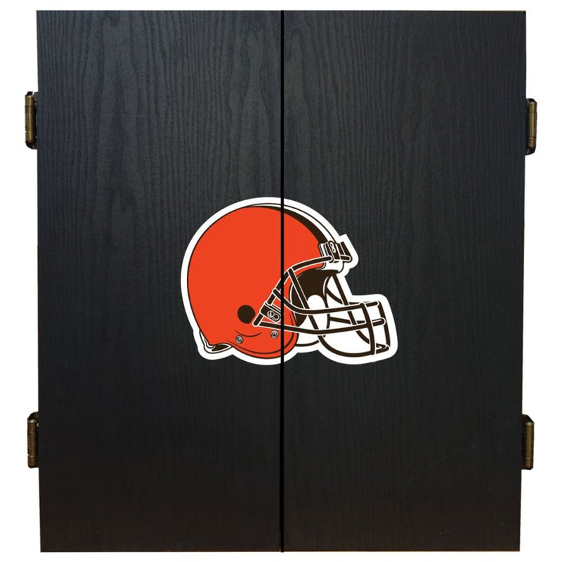 NFL Fan's Choice Dartboard Cabinet Set