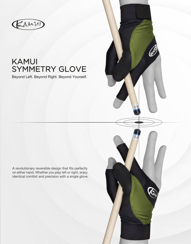 Kamui Green Symmetry Billiard Glove - Universal Hand
