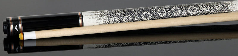 Cueroc CR-N01 Galaxy 1 Pool Cue - Dymond Ebony Wood with Ring-tailed Lizard Wrap