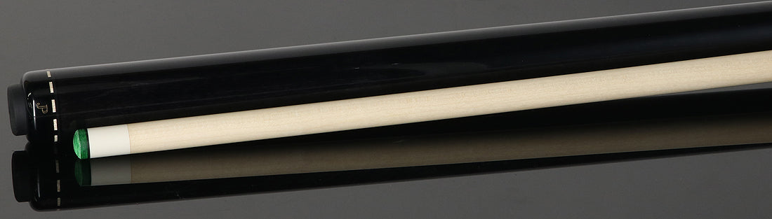 J Pechauer JP01T JP T Series No Wrap Pool Cue - Ebony-Stained Maple