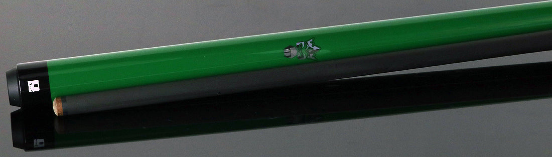 Little Monster LMBRKJMPNWGNEGG Green Egg No Wrap Break/Jump Cue with Carbon Fiber Shaft