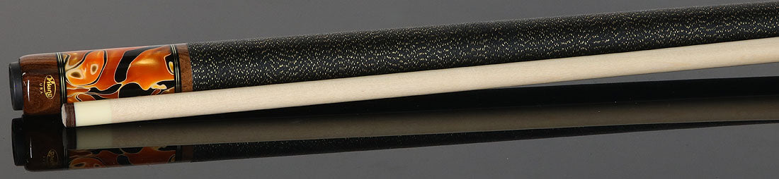 Viking TW1300 Twilight Series Play Cue - Pau Ferro Forearm with Raging Fury Premium Pearl