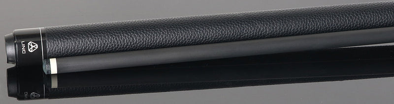 Linc LC104 Black with Orange / Silver / Gray Graphic Pool Cue