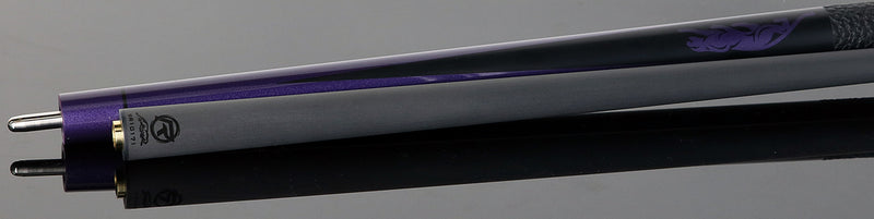 Predator SP2PUR2 Limited Edition SP2 Metallic Purple Forearm with Matte Black Points Pool Cue