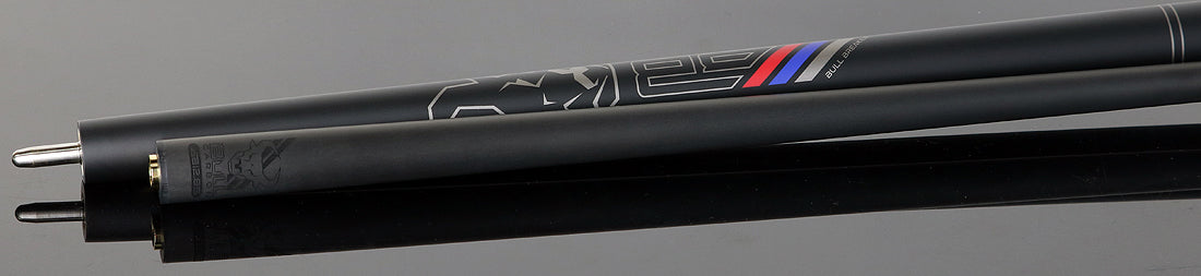 Bull Carbon BCBBGMN Bull Breaker Gun Metal No Wrap Break Cue