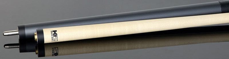 K2 KL108 Matte Smoke Gray Pool Cue with 12.50mm K2 LD Shaft