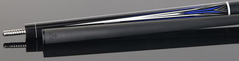 Linc LC102 Black with Blue / Silver / White Graphic Cue