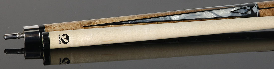 Viking SG-TF-RS Two-Feather Series Pool Cue - Rising Spirits with Vikore Shaft