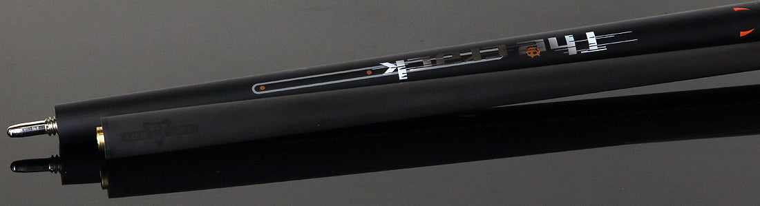 Little Monster LMBRKCLUVSWBK Classic Black Impact Break Cue with Carbon Fiber Shaft