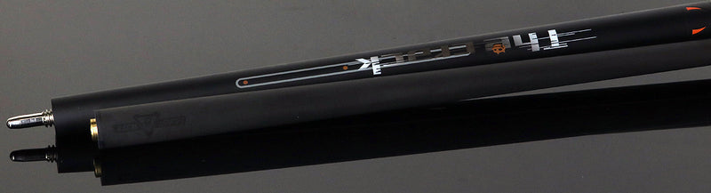 Little Monster LMBRKCLUVSWBK Classic Black Impact Break Cue with Carbon Fiber Shaft
