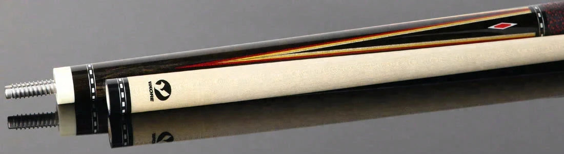 Ariel Carmeli by Viking Diamond Series Red Diamond Pool Cue with Vikore Shaft - SG-AC-RD