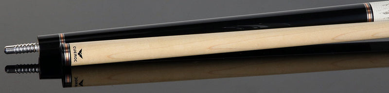 Cueroc CR-N01 Galaxy 1 Pool Cue - Dymond Ebony Wood with Ring-tailed Lizard Wrap