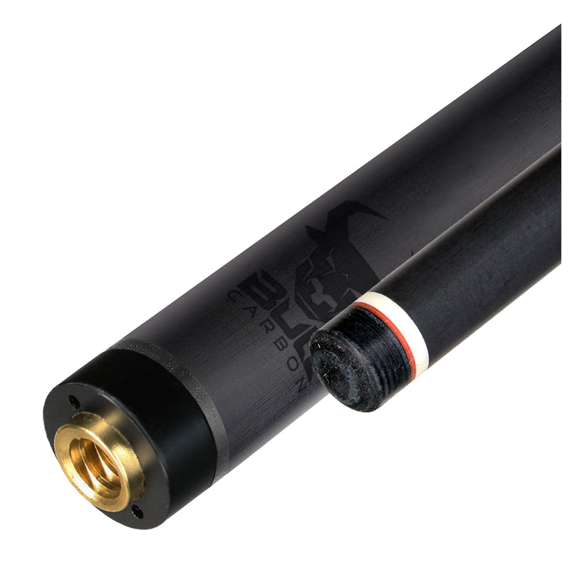 Bull Carbon Cue Shaft-Poison Bullet Thread