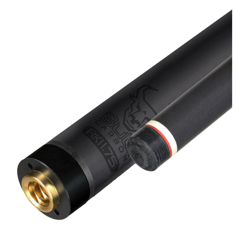 Bull Carbon RK Low Deflection Pool Cue Shaft - Poison Bullet Thread