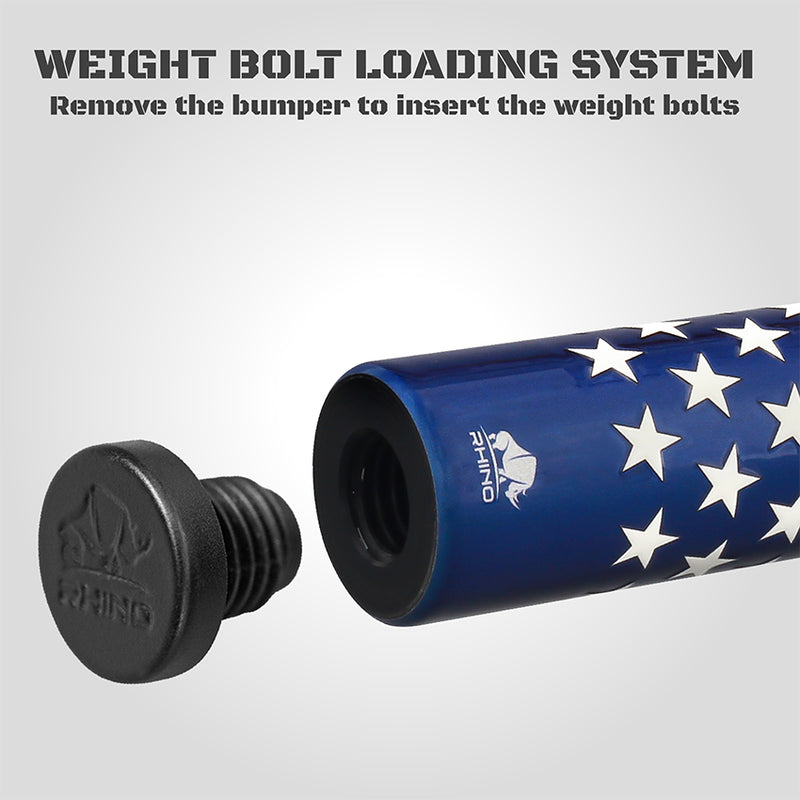 Rhino RCBRKVOYUSA Voyager Series Carbon Break Cue - USA