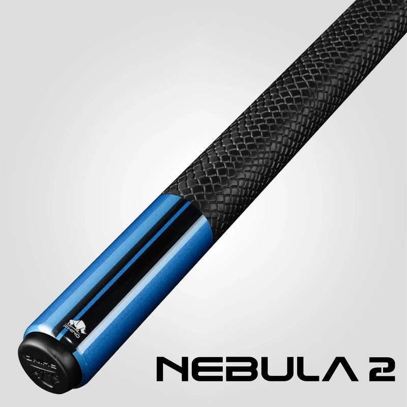 Rhino RCNEB2SWSBL Nebula 2 Pool Cue with Sport Wrap - Sky Blue