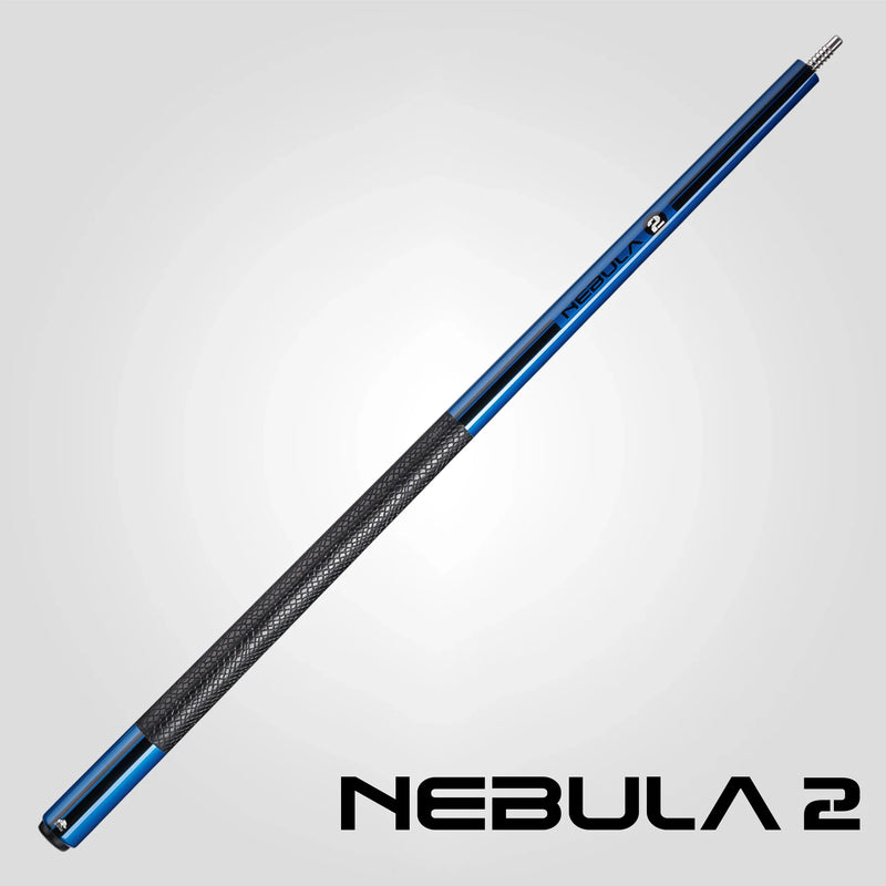 Rhino RCNEB2SWSBL Nebula 2 Pool Cue with Sport Wrap - Sky Blue