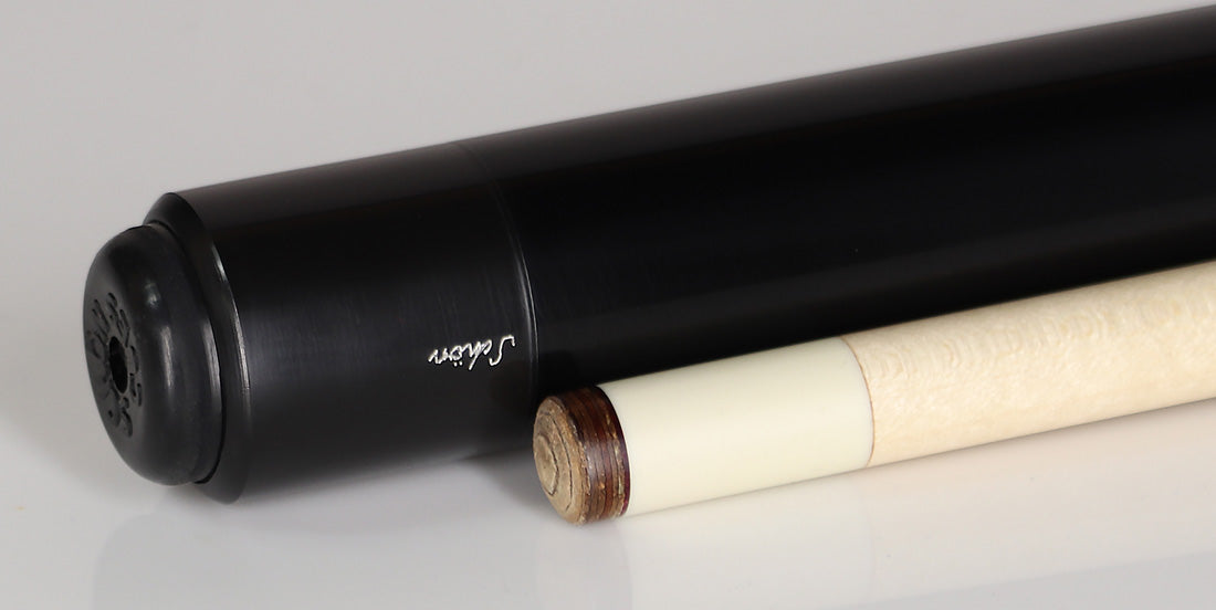 Schon BW2 Pool Cue - Dark-Stained Birdseye Maple