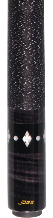 Joss Gray-Stained Maple with Pearl Diamond Inlays Pool Cue - JC20-22