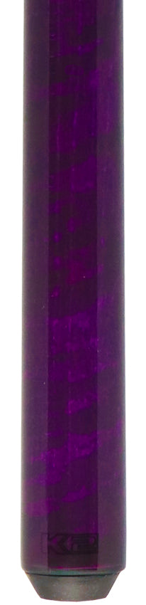 K2 KLSPPL Radial Pool Cue - Purple Sneaky Pete with 11.75mm LD Shaft