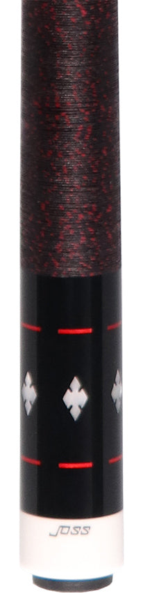 Joss Gray Stained Maple with Pearl Inlays Pool Cue - JC20-43