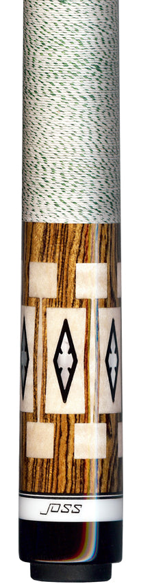 Joss Bocote with Pearl and Maple Inlays Pool Cue - JC2602