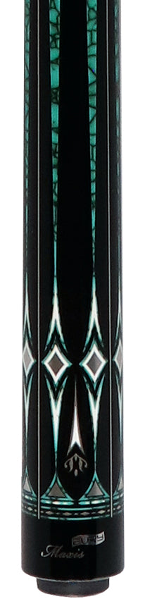 Fury LC8 No Wrap Pool Cue with Free 1x1 Case, Glove, and Chalk