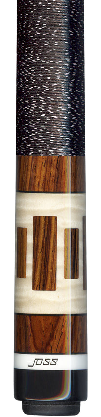 Joss Cocobolo with Maple Inlays Pool Cue - JC20-140C