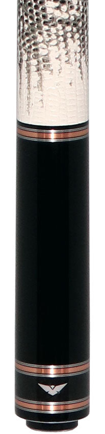 Cueroc CR-N01 Galaxy 1 Pool Cue - Dymond Ebony Wood with Ring-tailed Lizard Wrap