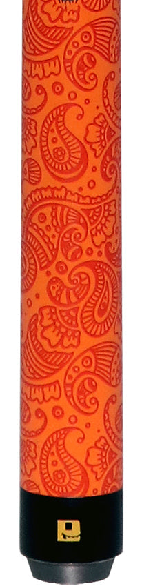 Little Monster Orange Egg Textured No Wrap Break/Jump Cue with Carbon Fiber Shaft