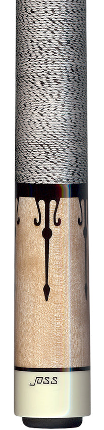 Joss Figured Maple with Black Inlays Pool Cue - JC20-46