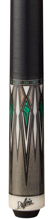 Dufferin D506 Pool Cue with Linen Wrap - Shadowed Pines