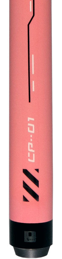 Little Monster LMBRKJMPNWCYPK No Wrap Break/Jump Cue with Carbon Fiber Shaft - Cyber Pink