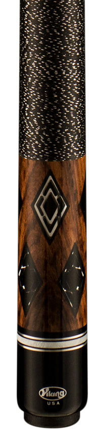 Viking MT0500 Motore Series Rosewood with 116 Mirror and Black Inlays Play Cue