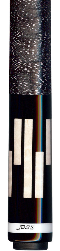 Joss Walnut Stained Maple with Maple Inlays Pool Cue - JC2603