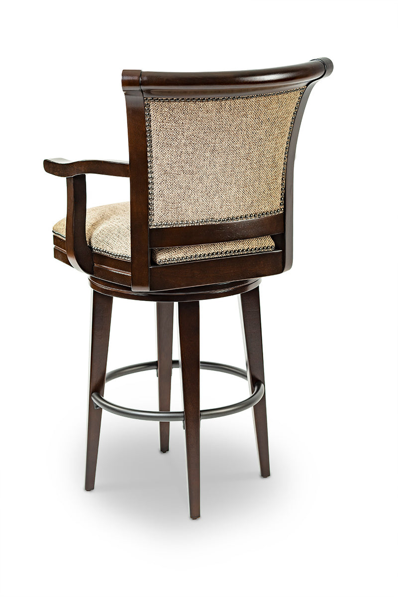 Presidential Billiards Deluxe Backed Bar Stool