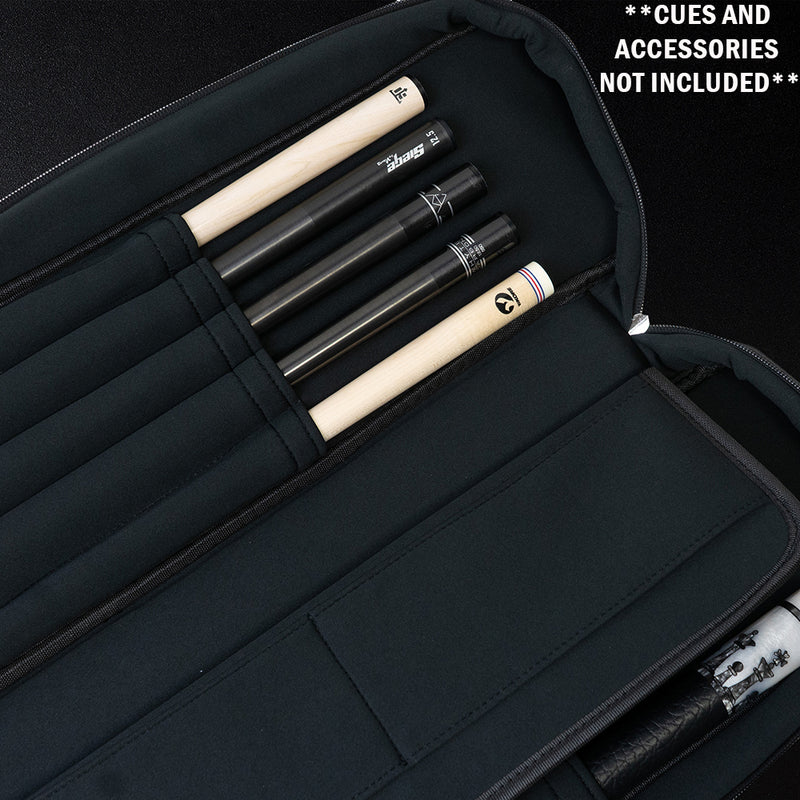 TACTiQ Core Lite Series 4X5 Soft Cue Case - Black/Yellow