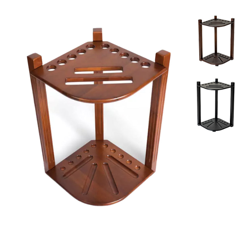 Presidential Billiards Corner Floor Cue Rack