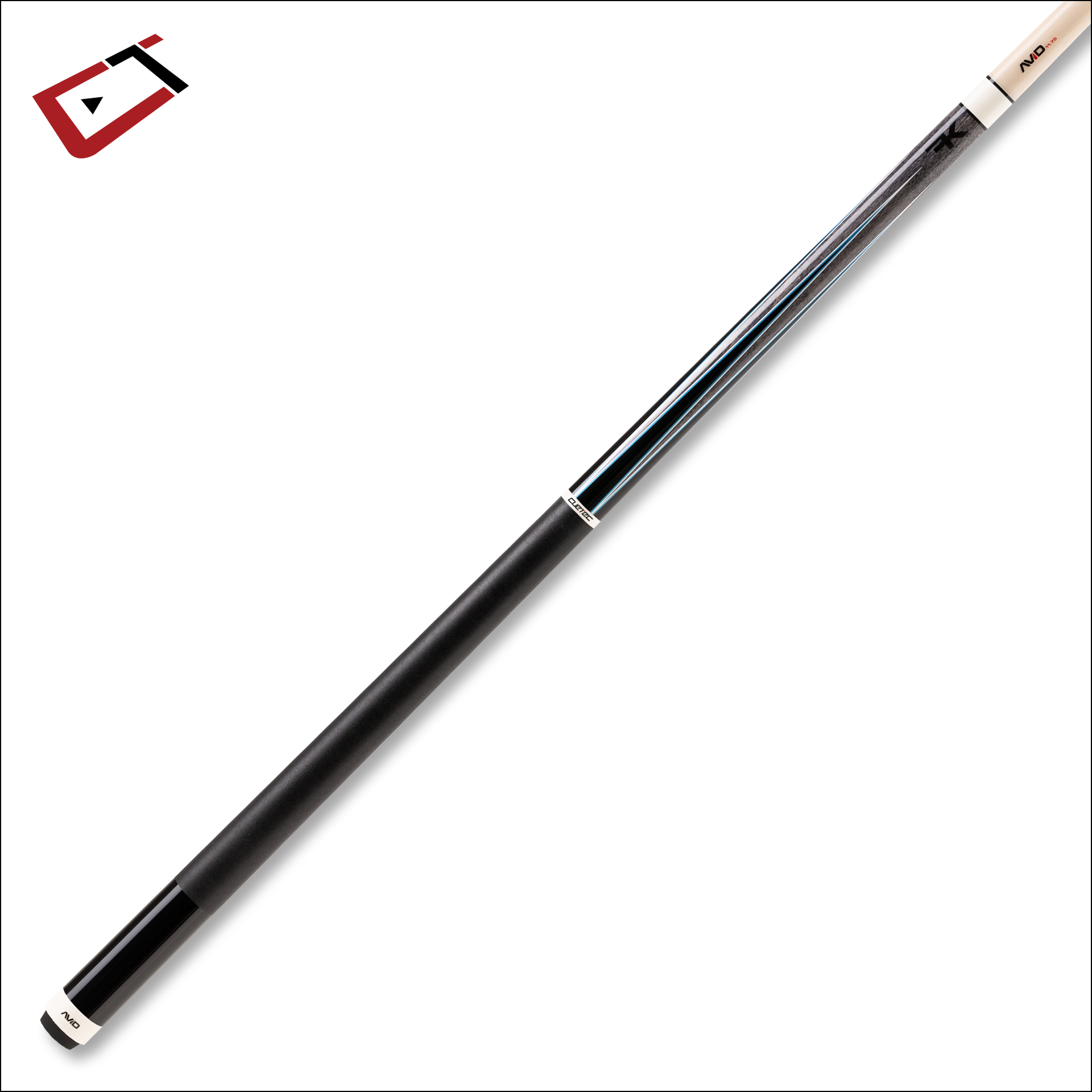 Cuetec Avid Era Sneaky Pete Cue 6PT Gray LW - Florian Kohler Edition