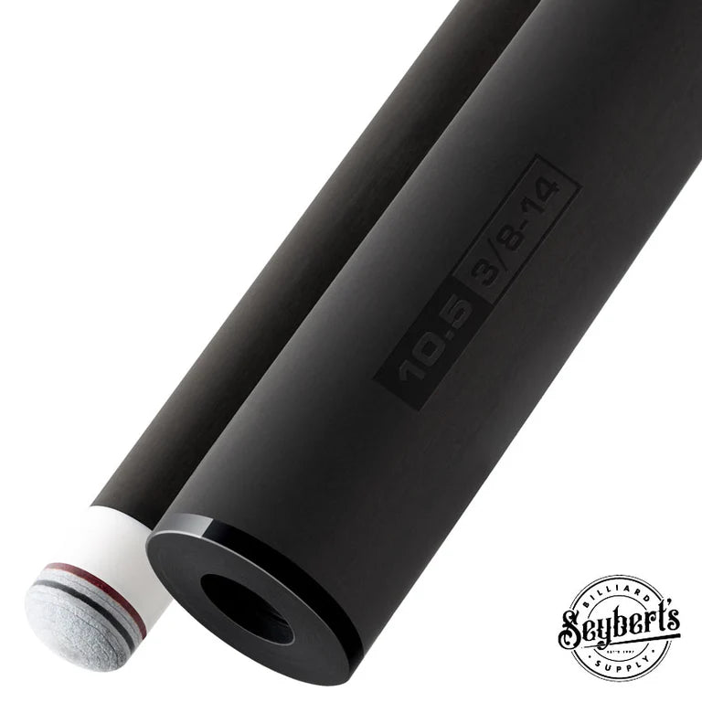 Cuetec Cynergy 3/8 x 14 Joint Shaft - Black Thin Collar
