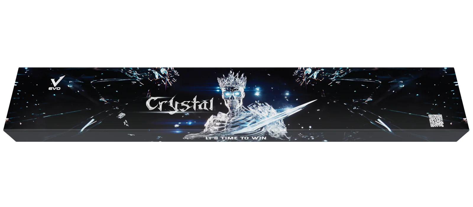 EVO Crystal Ember Vein No Wrap Pool Cue Maxbing Edition