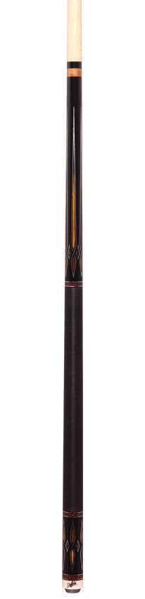 Dufferin DOE106 Pool Cue - Exotic Obsidian with Linen Wrap