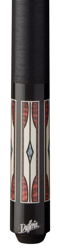 Dufferin D405 Pool Cue with Linen Wrap - Emberwood