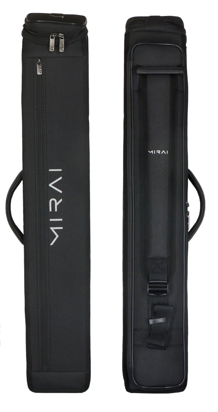 Mirai MRIS35BK 3x5 Black Hybrid Soft Pool Cue Case