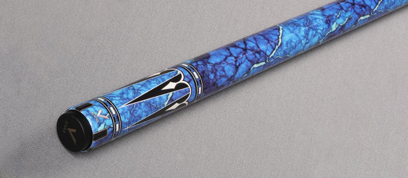 EVO Gemstone Skyflare No Wrap Pool Cue Maxbing Edition