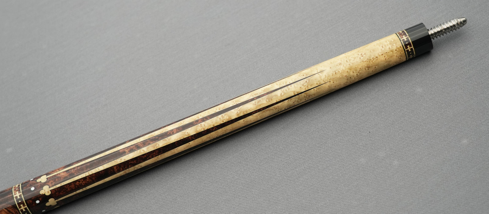 EVO Royale Gilded Oak No Wrap Pool Cue Maxbing Edition