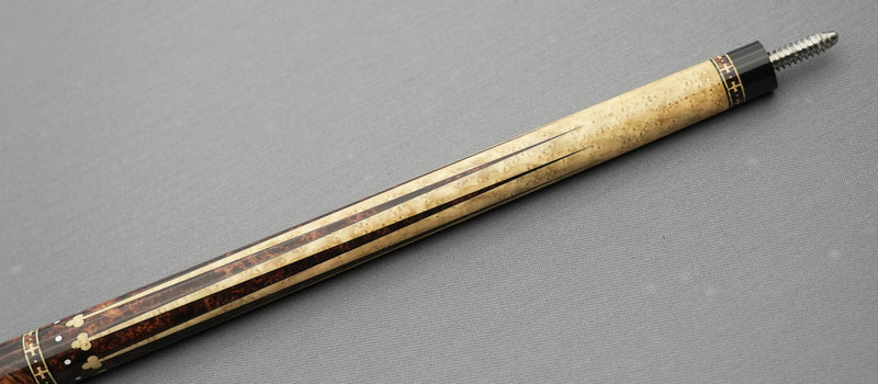 EVO Royale Gilded Oak No Wrap Pool Cue Maxbing Edition