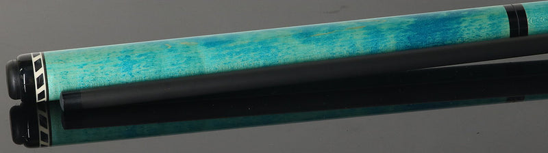 Jacoby BlaCkOut JACBKOUTTQ  No Wrap Break/Jump Cue - Turquoise